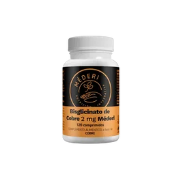 MEDERI NUTRICION INTEGRATIVA Bisglycinate de Cuivre 120 Comprimés