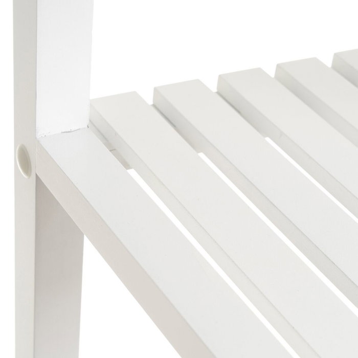 BigBuy Home Étagère de salle de bains Blanc 31 x 31 x 102 cm BigBuy Home Étagère de salle de bains Blanc 31 x 31 x 102 cm