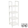 BigBuy Home Étagère de salle de bains Blanc 31 x 31 x 102 cm