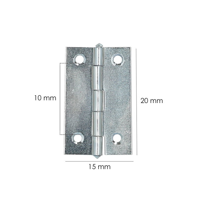 WOLFPACK LINEA PROFESIONAL Charnière 5005 zinguée 3/4 pouces WOLFPACK LINEA PROFESIONAL Charnière 5005 zinguée 3/4 pouces