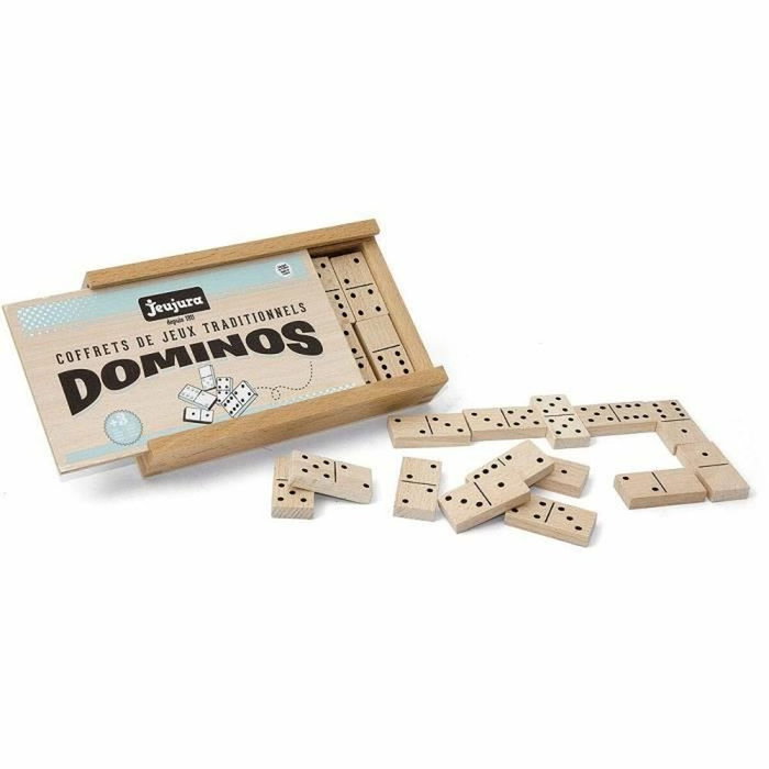 Jeujura Jeu de Dominos en Bois Jeujura Jeu de Dominos en Bois