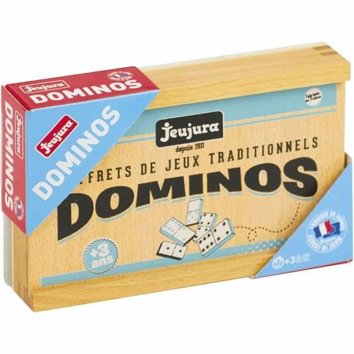 Jeujura Jeu de Dominos en Bois Jeujura Jeu de Dominos en Bois