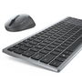 Dell KM7120W 580-AIWM Kit Souris et Clavier Sans Fil Pro Plus US International, Noir/Gris