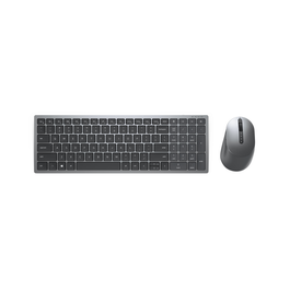 Dell KM7120W 580-AIWM Kit Souris et Clavier Sans Fil Pro Plus US International, Noir/Gris