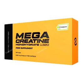 Scitec Nutrition Mega Creatine Monohydrate 1320 - 120 Capsules - Créatine Monohydrate