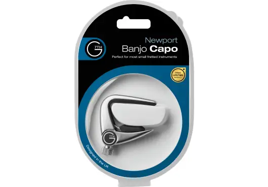 G7TH Cejilla pour Ukulélé / Banjo - Argentée G7TH Cejilla pour Ukulélé / Banjo - Argentée