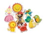 Cayro - 36 Figures magnétiques - Jouet éducatif pour enfant dès 3 ans - Multilingue (espagnol, anglais, français, italien, portugais, allemand)