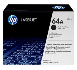 HP Cartouche de toner 64A CC364A Noir