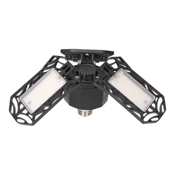 Edm Leaf Ampoule LED E27 60W 6400lm 6500K Lumière Froide Pliable 26,5x12cm IP20