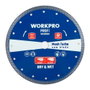 Workpro Disque diamanté continu mesh turbo profi Ø125 x 22,2 mm pour pierre, béton, brique, céramique