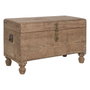 Home ESPRIT Coffre Marron Noir Naturel Bois 89 x 54 x 54 cm