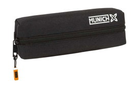 Safta Portatodo Rectangular Munich Lagoon - Boîte de rangement rectangulaire avec élastique, 22 cm (22x4x7 cm)