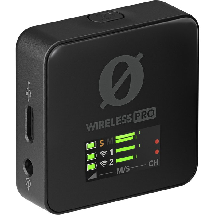 RØDE Wireless PRO - Système de microphones sans fil noir RØDE Wireless PRO - Système de microphones sans fil noir