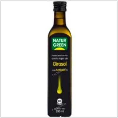 NaturGreen Huile de tournesol biologique première pression à froid 500ml