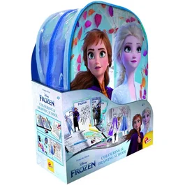 Lisciani Giochi Sac à dos école de dessin et coloriage Frozen