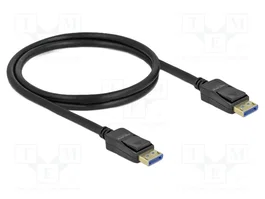 DELOCK Câble DisplayPort 2.0 noir 1m