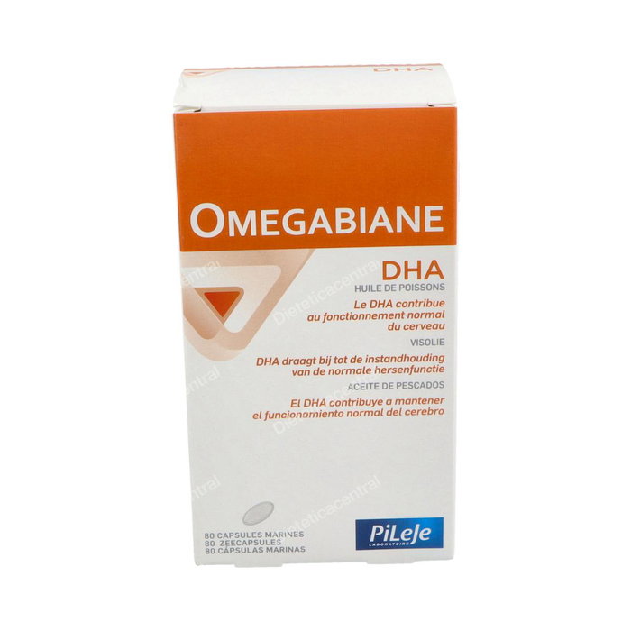 PILEJE Omegabiane DHA 80 capsules PILEJE Omegabiane DHA 80 capsules