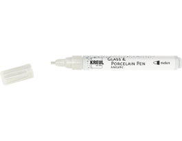 Kreul Rotulador verre et porcelaine Metallic blanc mère perle 2-4mm