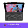 Logitech Slim Folio Étui Clavier AZERTY Gris Graphite pour iPad 10.2" (7e, 8e, 9e gén.)