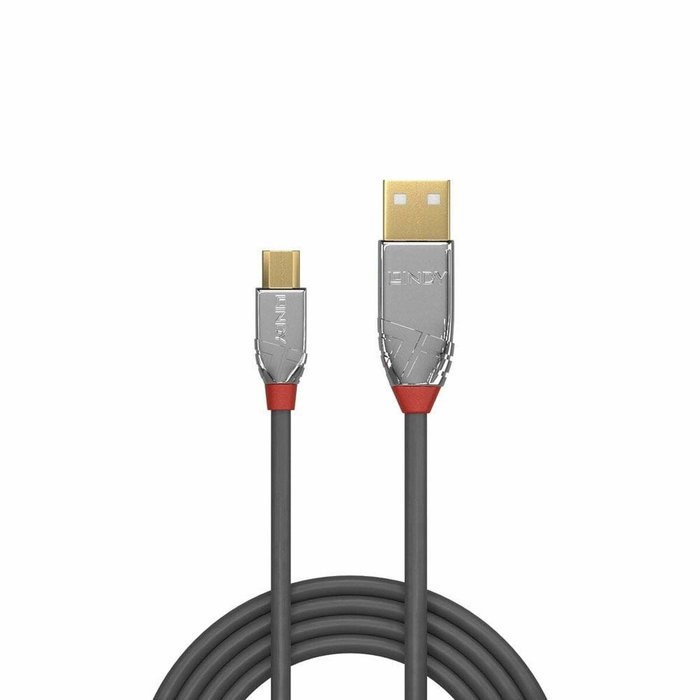 LINDY Câble USB 2.0 A vers Micro USB B Gris 2 m LINDY Câble USB 2.0 A vers Micro USB B Gris 2 m