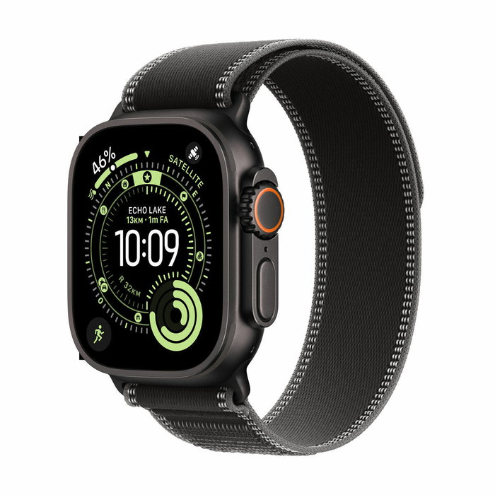 Montre intelligente Apple MF1D4QL/A Noir Light Blue 49 mm