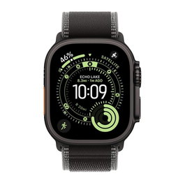 Apple Watch Ultra 3 49 mm Titanium – Smartwatch GPS avec santé, sport, autonomie 42h, résistant, noir