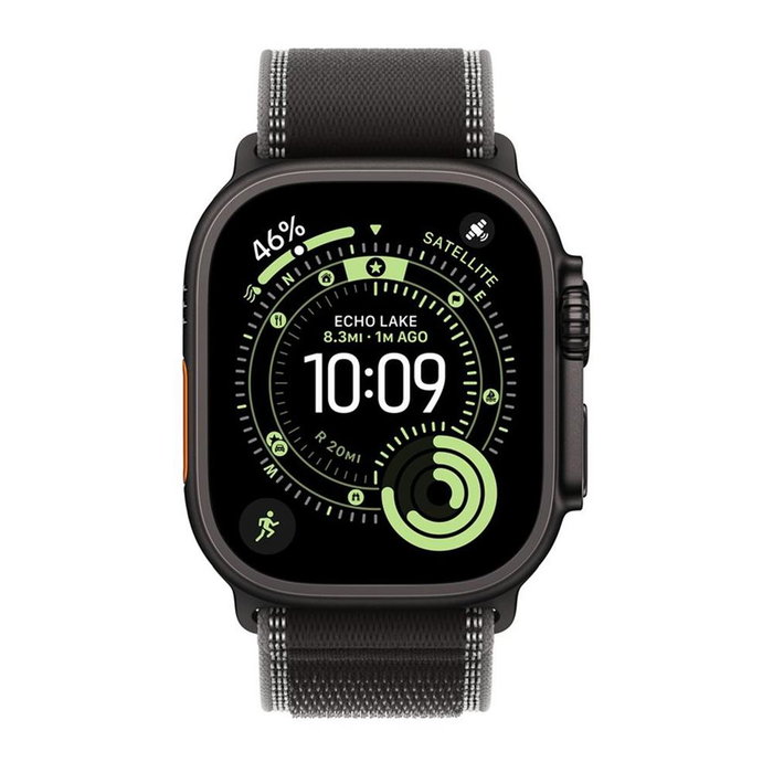 Apple Watch Ultra 3 49 mm Titanium – Smartwatch GPS avec santé, sport, autonomie 42h, résistant, noir Apple Watch Ultra 3 49 mm Titanium – Smartwatch GPS avec santé, sport, autonomie 42h, résistant, noir