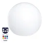 Lumisky Bobby C40 - Boule lumineuse flottante LED multicolore - Diamètre 40 cm - Télécommande - Recharge par induction - IP66 - Autonomie 12h