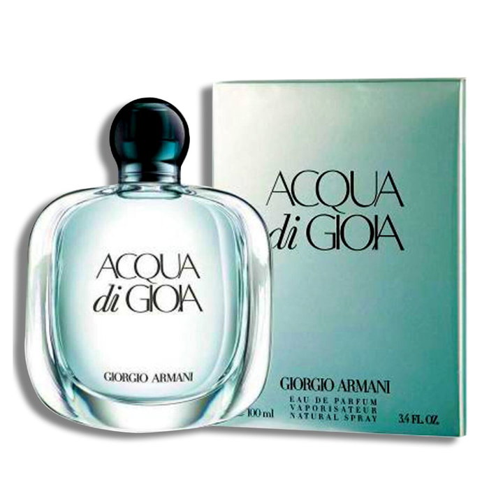 Giorgio Armani Acqua Di Gioia Eau de Parfum Vaporisateur pour Femme 100 ml - Fraîche, Florale et Fruitée, Limon Amalfi, Jasmin Giorgio Armani Acqua Di Gioia Eau de Parfum Vaporisateur pour Femme 100 ml - Fraîche, Florale et Fruitée, Limon Amalfi, Jasmin