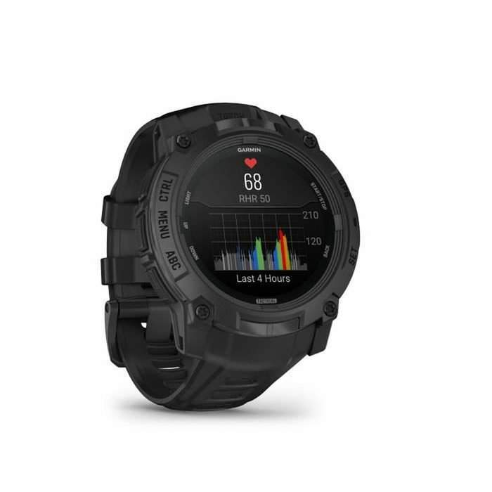 Garmin Instinct 3 Tactical Edition - Montre connectée GPS AMOLED, 50 mm, Noir