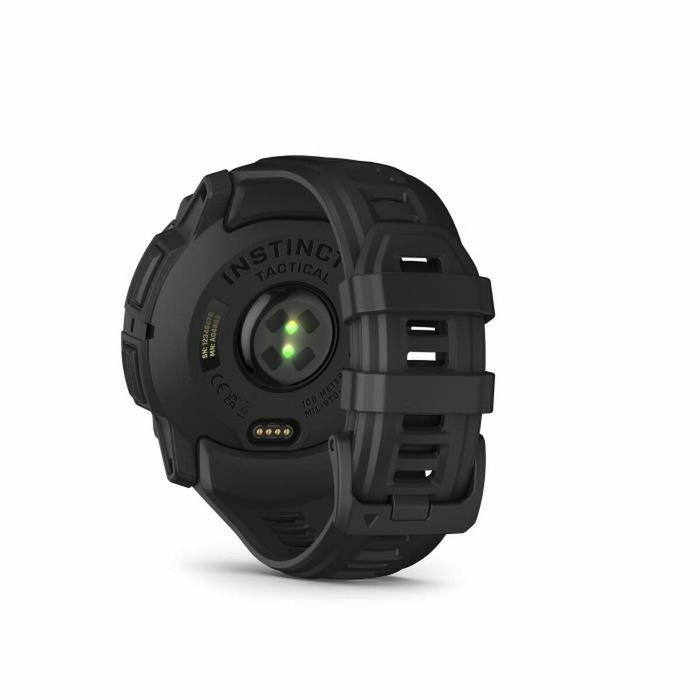 Garmin Instinct 3 Tactical Edition - Montre connectée GPS AMOLED, 50 mm, Noir