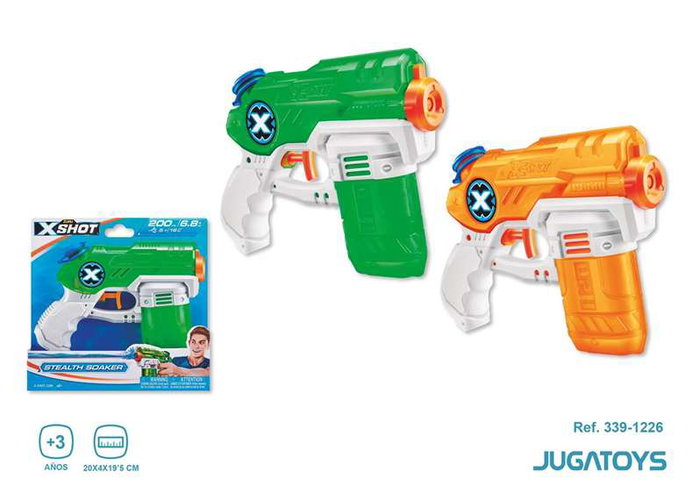 Pistolet à Eau X-Shot Warfare Mini Stealth Soaker 20 x 4 x 19 cm Pistolet à Eau X-Shot Warfare Mini Stealth Soaker 20 x 4 x 19 cm