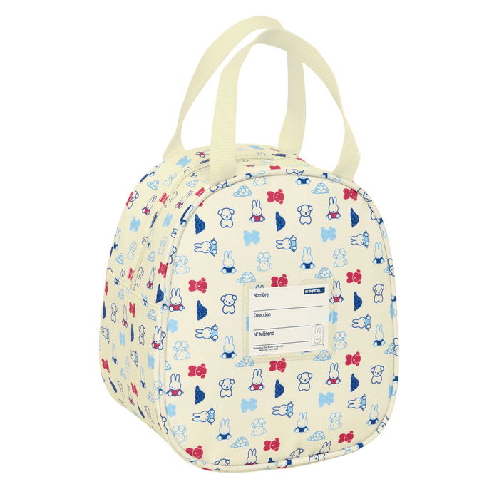 Sac glacière goûter Miffy Buddy 19 x 22 x 14 cm Sac glacière goûter Miffy Buddy 19 x 22 x 14 cm