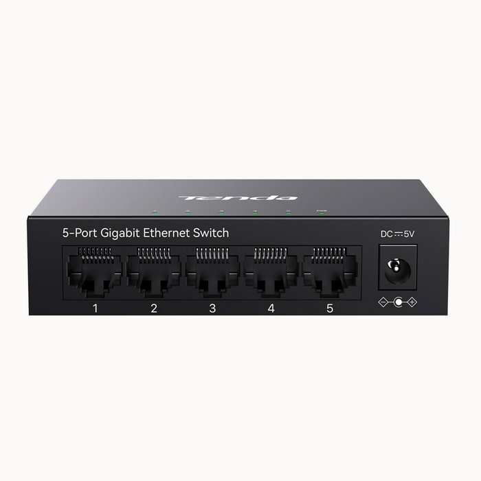 Tenda TEG1005M Switch Gigabit Ethernet 5 ports