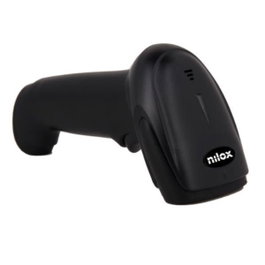 Nilox NX-SL-1DUNL Scanner de code-barres 1D USB Laser Noir avec support