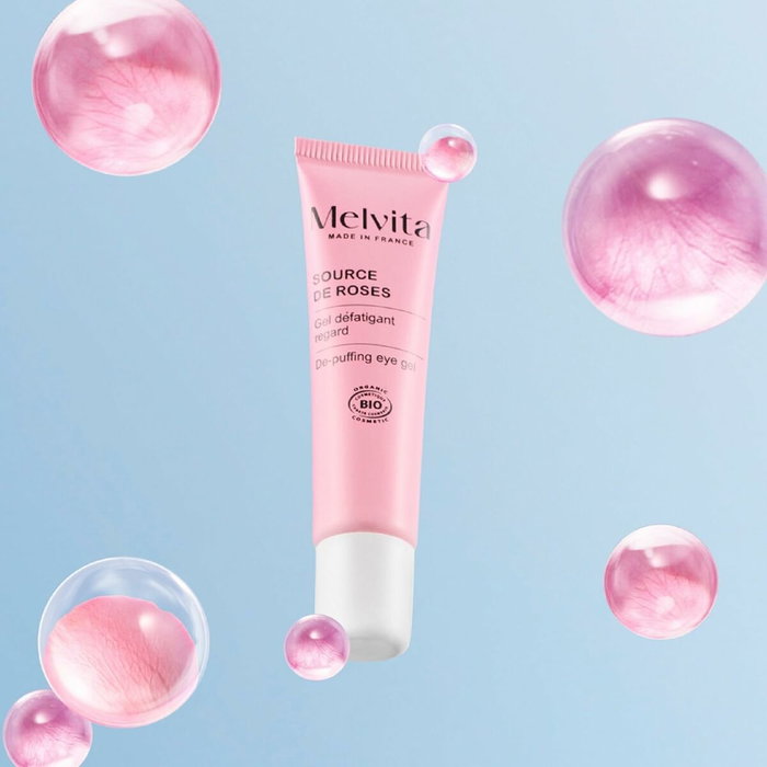 Melvita SOURCE DE ROSES Gel frais contour des yeux