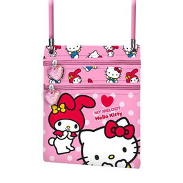 Karactermania Hello Kitty Bolso Action V. Lovely - Sac bandoulière enfant PVC - 17 x 15 x 4 cm