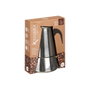 KINVARA Cafetière à Induction avec Carafe 6 Tasses Acier