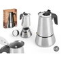 KINVARA Cafetière à Induction avec Carafe 6 Tasses Acier