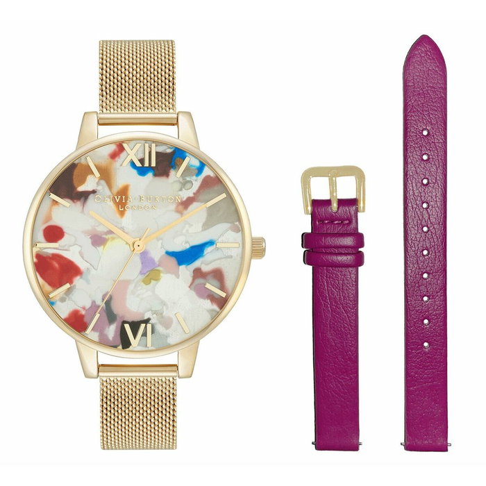 Montre Femme Olivia Burton OBGSET153 (Ø 34 mm) Montre Femme Olivia Burton OBGSET153 (Ø 34 mm)