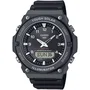 Casio AQ-S820W Montre Homme Noire Solaire Ana-Digital Bracelet Résine Étanche 10 Bars
