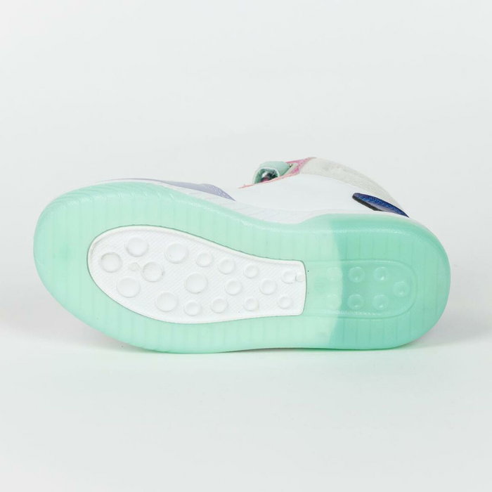 Cerdá Chaussure de sport enfants avec semelle PVC et lumières, modèle Stitch T029 - Taille 29 - Blanc