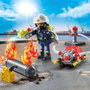 Playmobil Pompier avec pompe à eau Action Heroes 71826