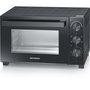 Severin TO 2075 Mini-four avec chaleur tournante, 30 L, Noir