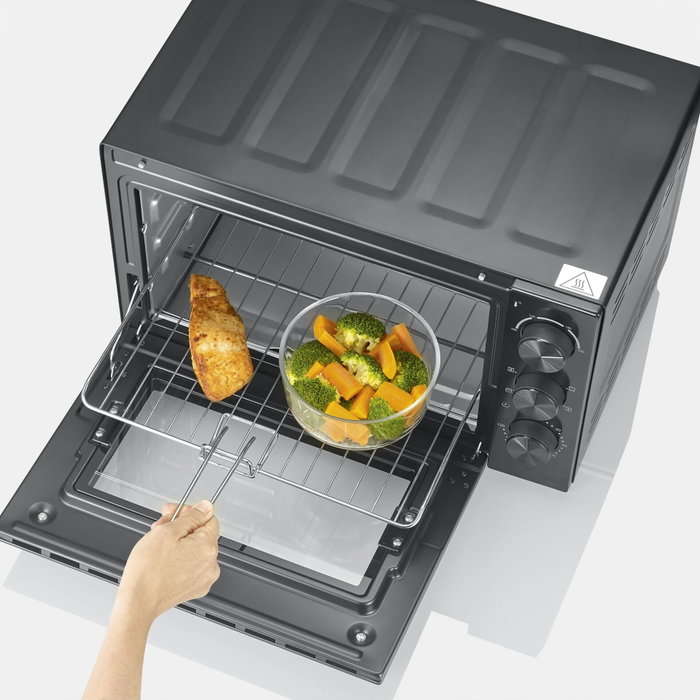 Severin TO 2075 Mini-four avec chaleur tournante, 30 L, Noir Severin TO 2075 Mini-four avec chaleur tournante, 30 L, Noir