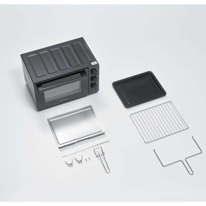 Severin TO 2075 Mini-four avec chaleur tournante, 30 L, Noir Severin TO 2075 Mini-four avec chaleur tournante, 30 L, Noir