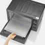 Severin TO 2075 Mini-four avec chaleur tournante, 30 L, Noir