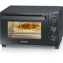 Severin TO 2075 Mini-four avec chaleur tournante, 30 L, Noir