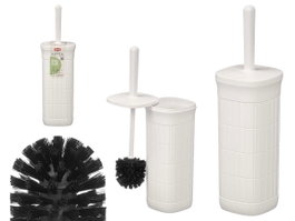 Stefanplast Escobillero Domus Blanc 11.5x11.5x40 cm (Set de 6)