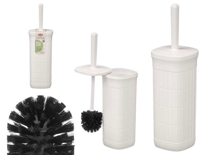 Stefanplast Escobillero Domus Blanc 11.5x11.5x40 cm (Set de 6) Stefanplast Escobillero Domus Blanc 11.5x11.5x40 cm (Set de 6)